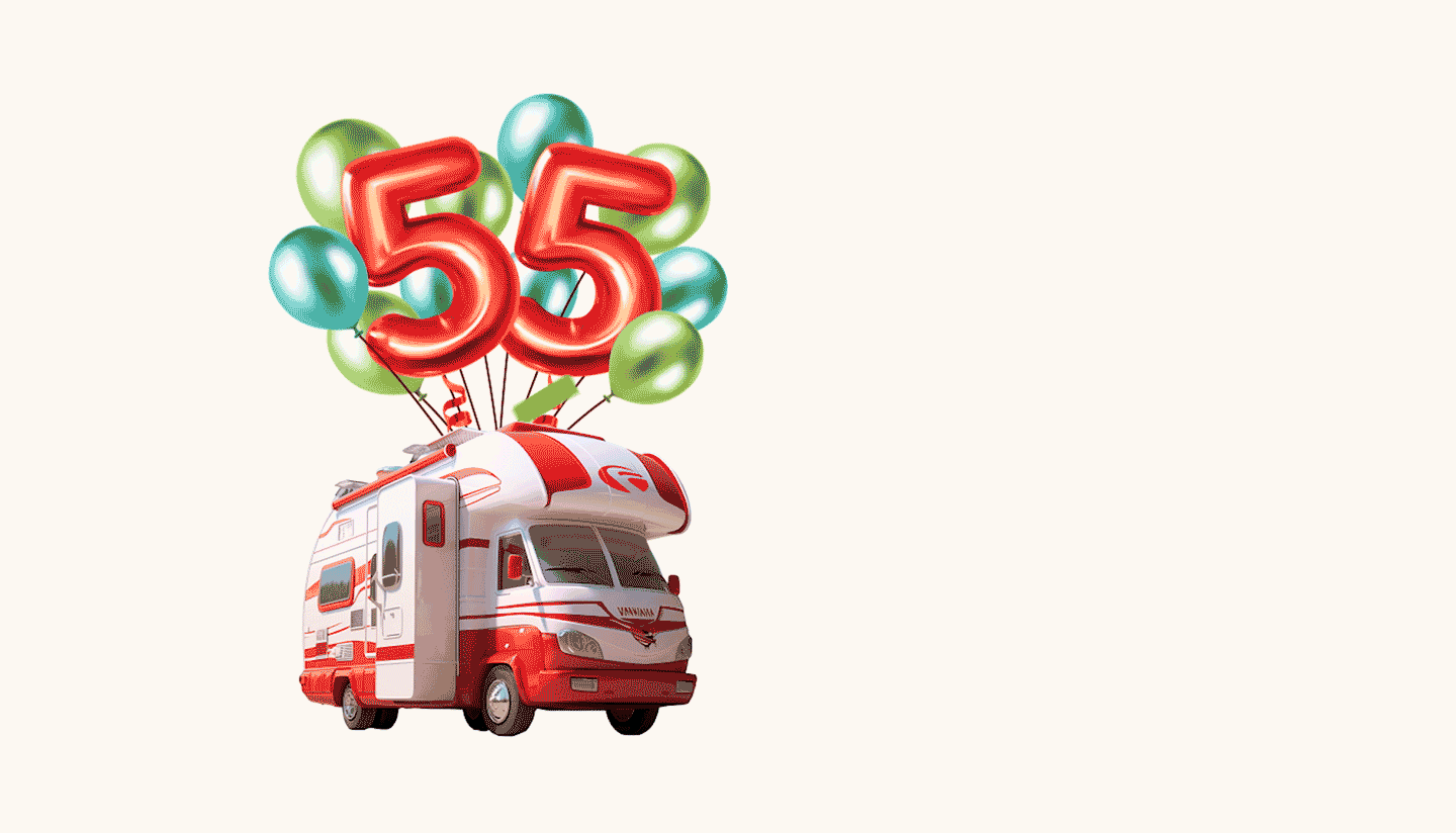 55th Birthday RV Sale